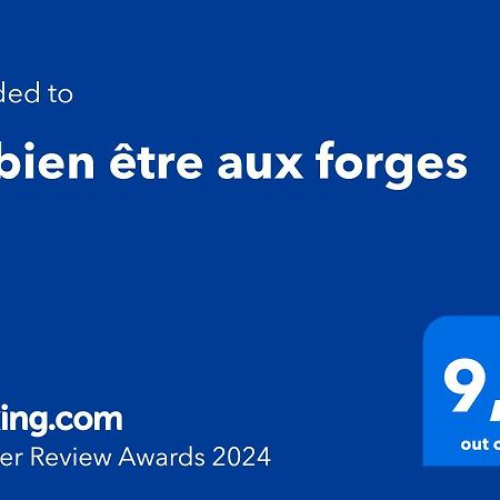 Вілла Le Bien Etre Aux Forges Ceaux Екстер'єр фото